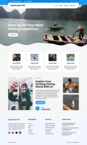 Aqua word press theme